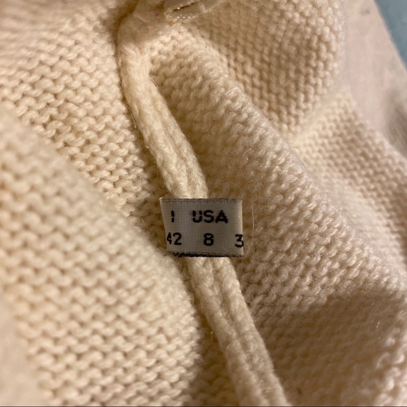 Byblos Blu Seafoam Beige Off White Crew Sweater - Picture 15 of 16